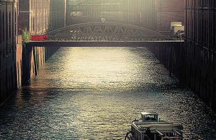 Портовая гавань Гамбург